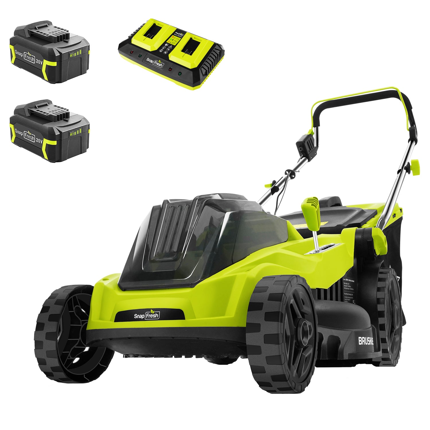 SnapFresh 16 Inch Brushless Electric Lawn Mower(LM3801)