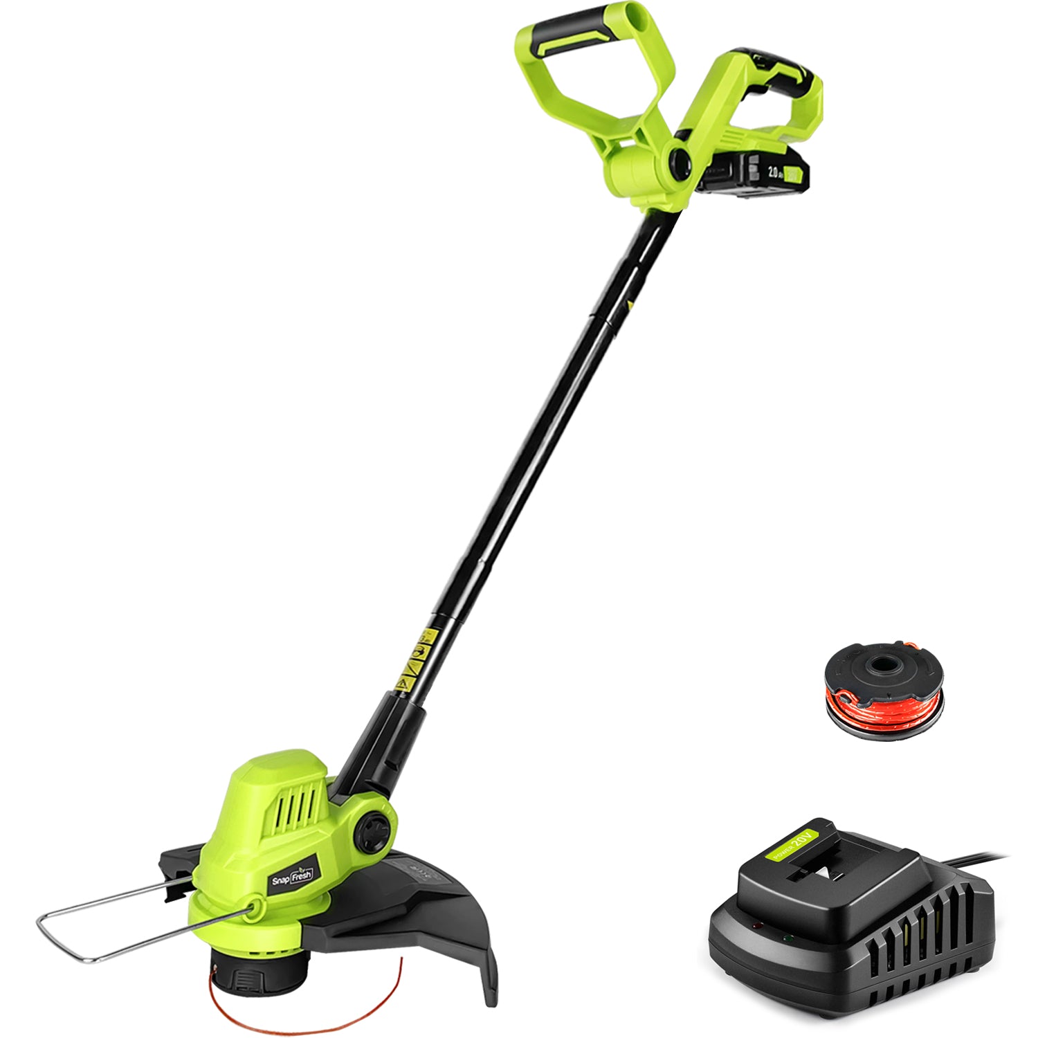 20V Cordless String Trimmer with 2.0Ah Li-ion Battery and Charger (BBT-ZE20ST)