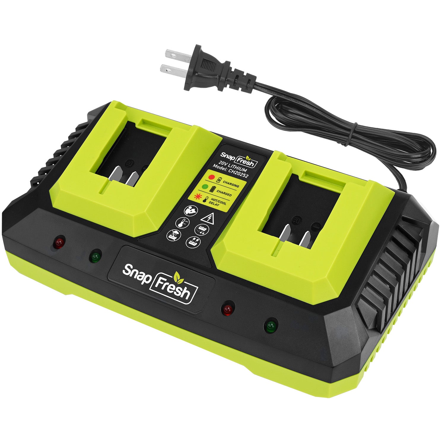 2 Port 20V Battery Fast Charger (CH20252)