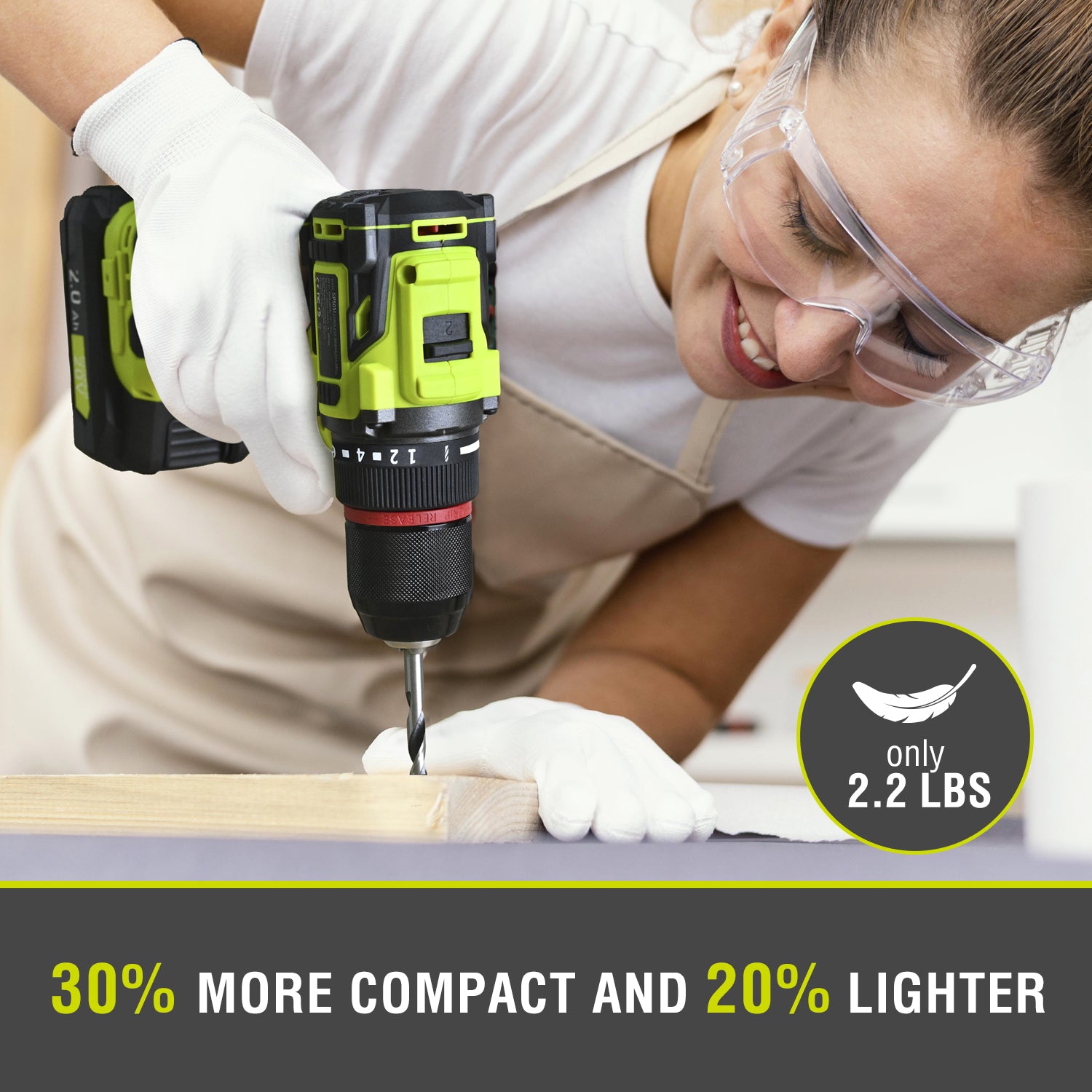 20V Cordless Drill Brushless