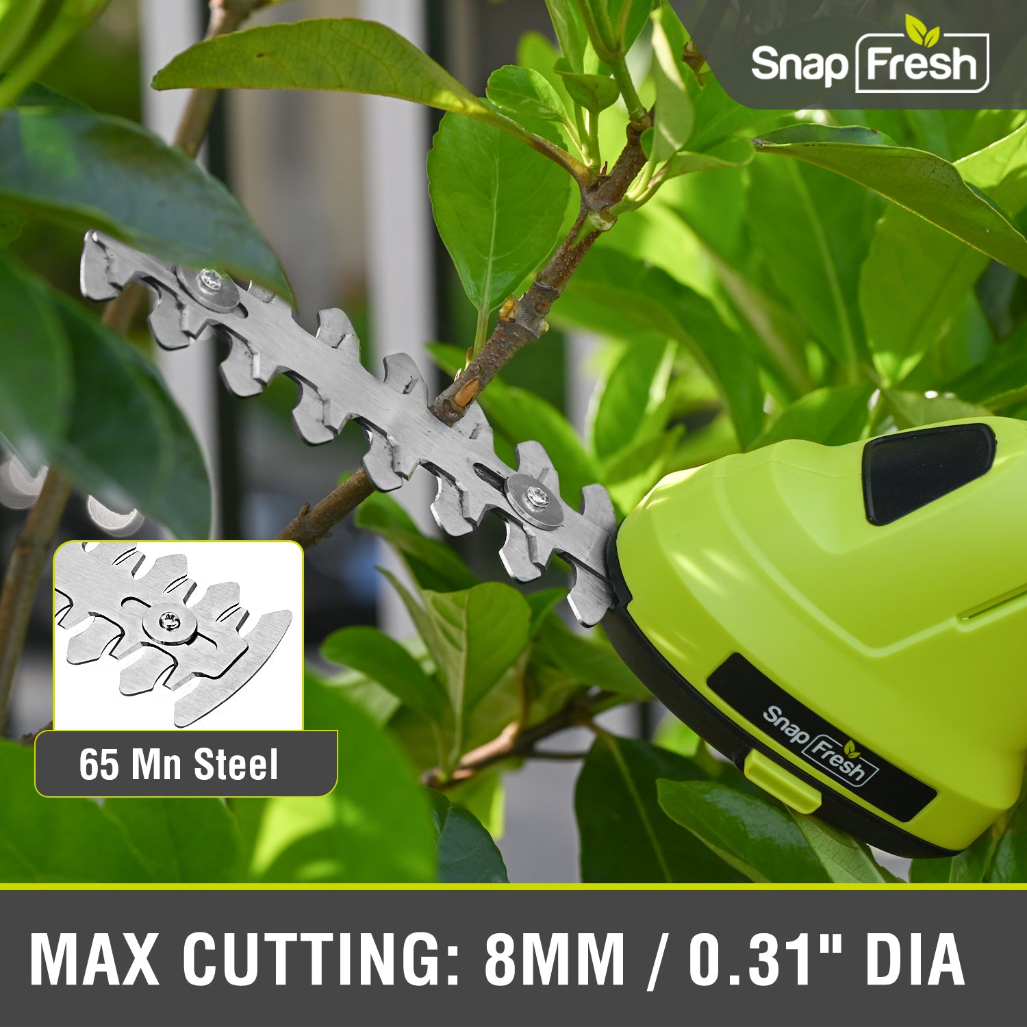 4V Cordless Hedge Trimmer and Grass Shears