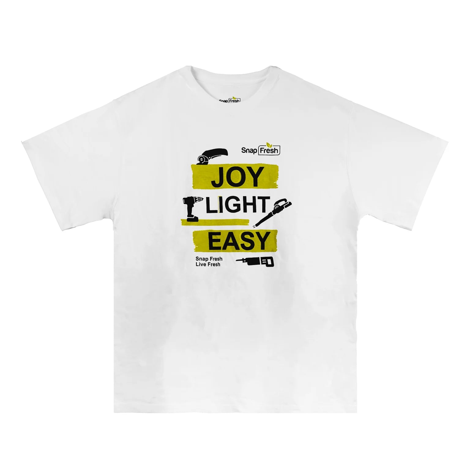 SnapFresh T-shirts (White)