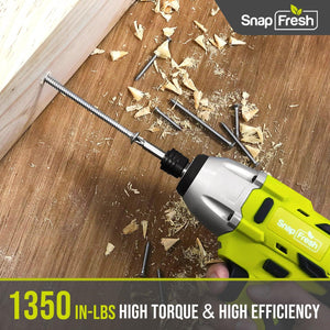 20V Impact Driver Set with 2.0Ah Li-ion Battery and Charger (BBT-POB04) - SnapFresh