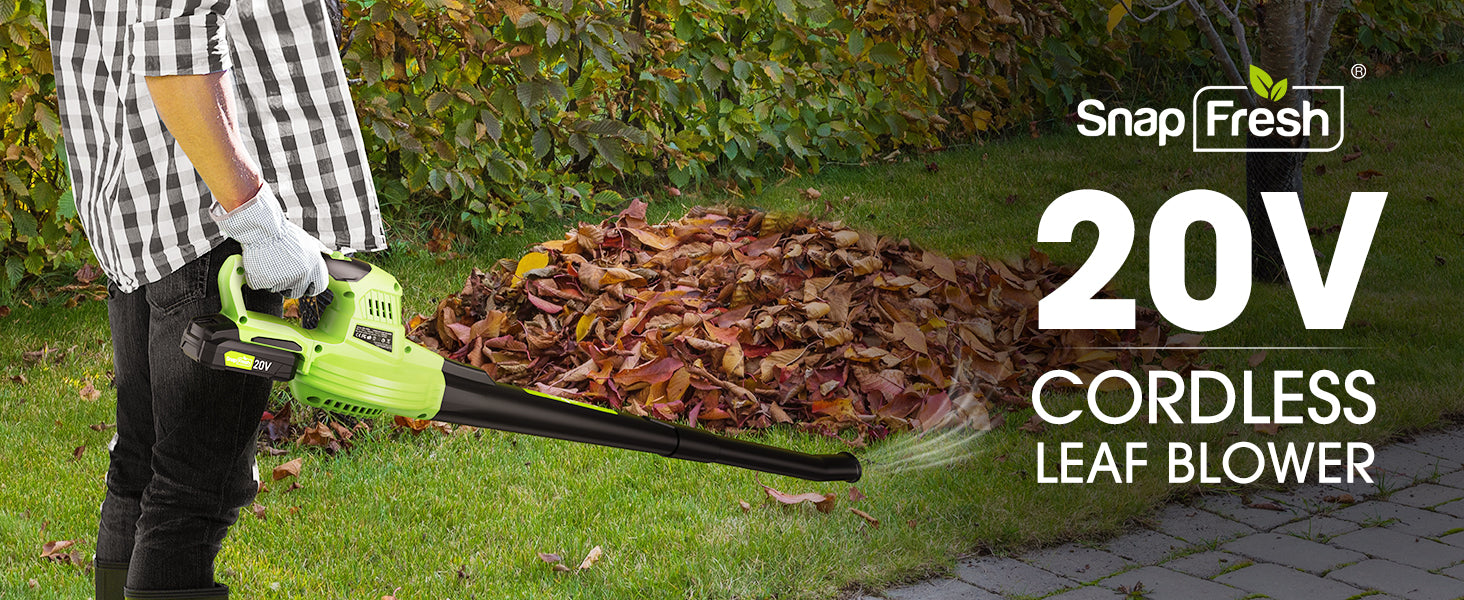 SnapFresh Leaf Blower: The Top Choice for Effective and Efficient Yard Maintenance