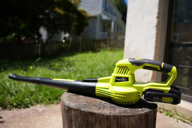 Cordless leaf blower maintenance