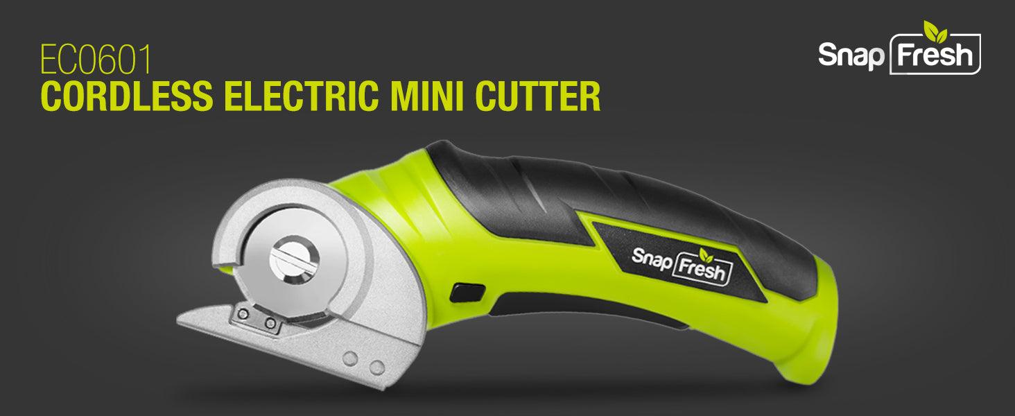 Cut through any project with ease, with the powerful and compact SnapFresh 4V Electric Mini Cutter! - SnapFresh