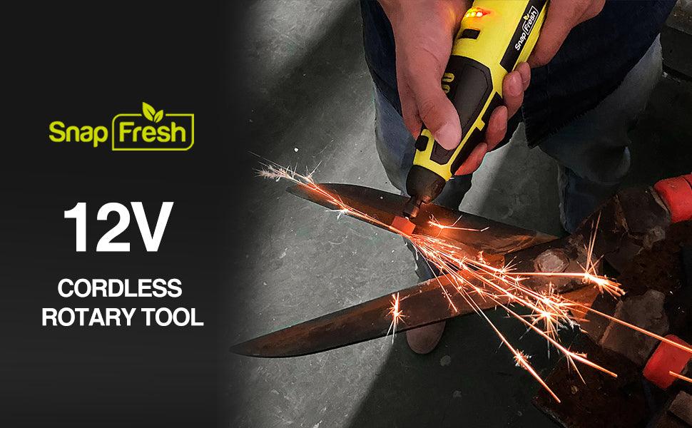 SnapFresh 12V Cordless Rotary Tool – the ultimate tool for all your crafting, DIY, and hobby needs! - SnapFresh