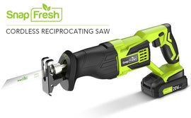 SnapFresh 20V Reciprocating Saw – the ultimate cutting tool that will make all your DIY projects a breeze!