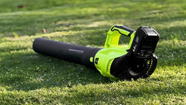 Why choose cordless leaf blower?