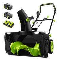 SnapFresh 40V Brushless Cordless Snow Blower 20”