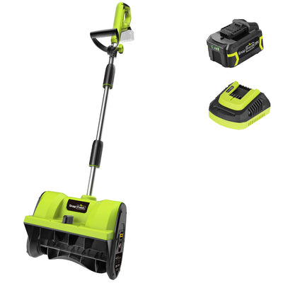 20V Cordless Brushless Snow Shovel , 4.0Ah Li-Ion Battery And Charger (SS1201)