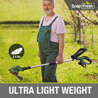 20V Cordless Grass Trimmer with 2.0Ah Li-ion Battery and Charger (BBT-YOM02)