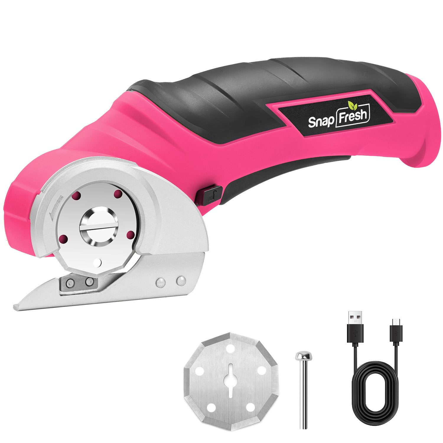 SnapFresh 4V Cordless Electric Mini Cutter (EC0601 Pink)