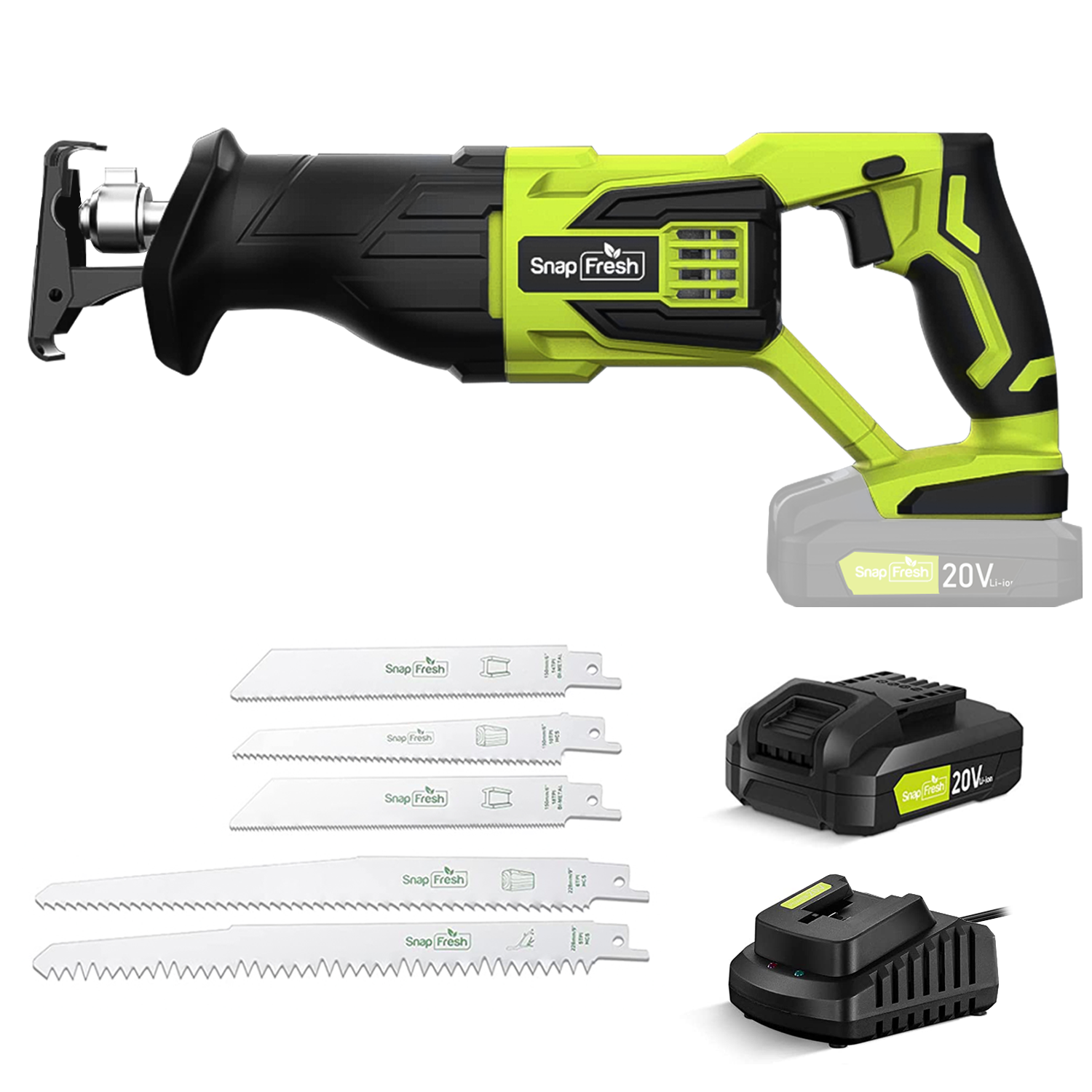 20V Reciprocating Saw with 2.0 Li-ion Battery and Charger (BBT-JOL01)