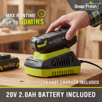 SnapFresh 20V Cordless Hedge Trimmer 18”