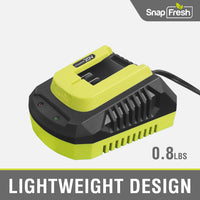 SnapFresh 20V Rapid Battery Charger（BBT-XH20V AC100V-240V）