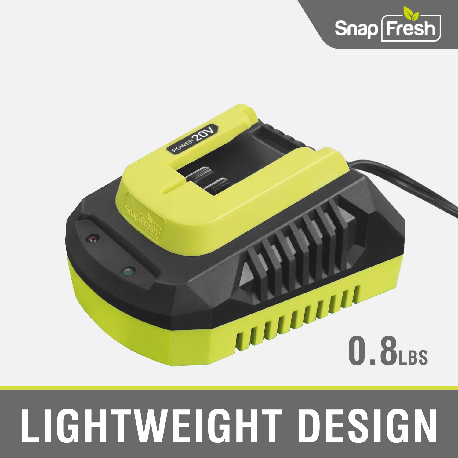SnapFresh 20V Rapid Battery Charger（BBT-XH20V AC100V-240V）