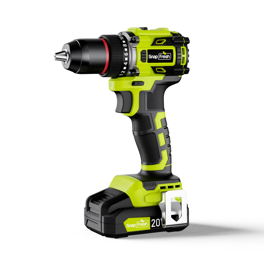 SnapFresh 20V Brushless Cordless Drill Driver