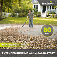 SnapFresh 20V Cordless Leaf Blower(GY21860)