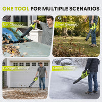 SnapFresh 20V Cordless Leaf Blower(GY21860)
