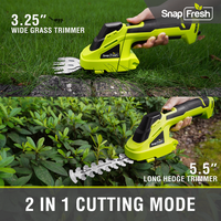 7.2V Cordless Shrubbery and Grass Shears (BBT-GT03 Green)