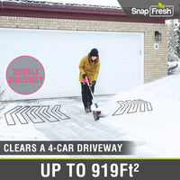 20V Cordless Brushless Snow Shovel , 4.0Ah Li-Ion Battery And Charger (SS1201-P)