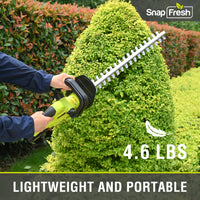 20V Cordless Hedge Trimmer with 2.0Ah Li-ion Battery and Charger (BBT-YOD01)