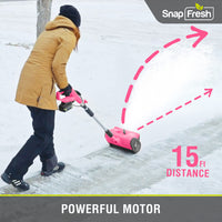 20V Cordless Brushless Snow Shovel , 4.0Ah Li-Ion Battery And Charger (SS1201-P)