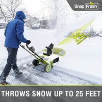 SnapFresh 40V Brushless Cordless Snow Blower 20”