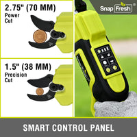 SnapFresh 20V Brushless Cordless Electric Pruning Shears