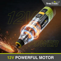 SnapFresh 12V Cordless Rotary Tool Kit