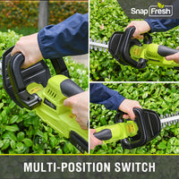20V Cordless Hedge Trimmer with 2.0Ah Li-ion Battery and Charger (BBT-YOD01)
