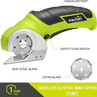 SnapFresh 4V Cordless Electric Mini Cutter (EC0601 Green)