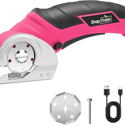 SnapFresh 4V Cordless Electric Mini Cutter (EC0601 Pink)