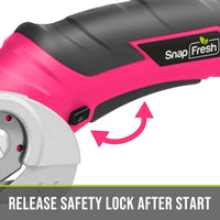 SnapFresh 4V Cordless Electric Mini Cutter (EC0601 Pink)