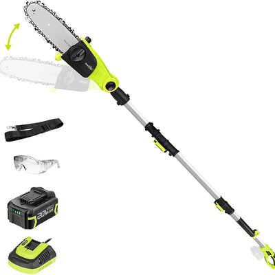 SnapFresh 20V Cordless Pole Saw