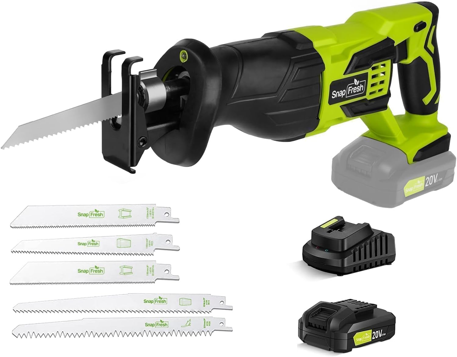 20V Reciprocating Saw with 2.0 Li-ion Battery and Charger (BBT-JOL01)