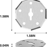 SnapFresh Replacement Rotary Blades for 4V Electric Scissors