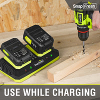 2 Port 20V Battery Fast Charger (CH20252)