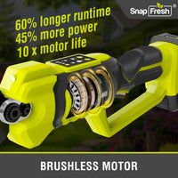 SnapFresh 20V Brushless Cordless Electric Pruning Shears