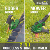 20V Cordless Grass Trimmer with 2.0Ah Li-ion Battery and Charger (BBT-YOM02)