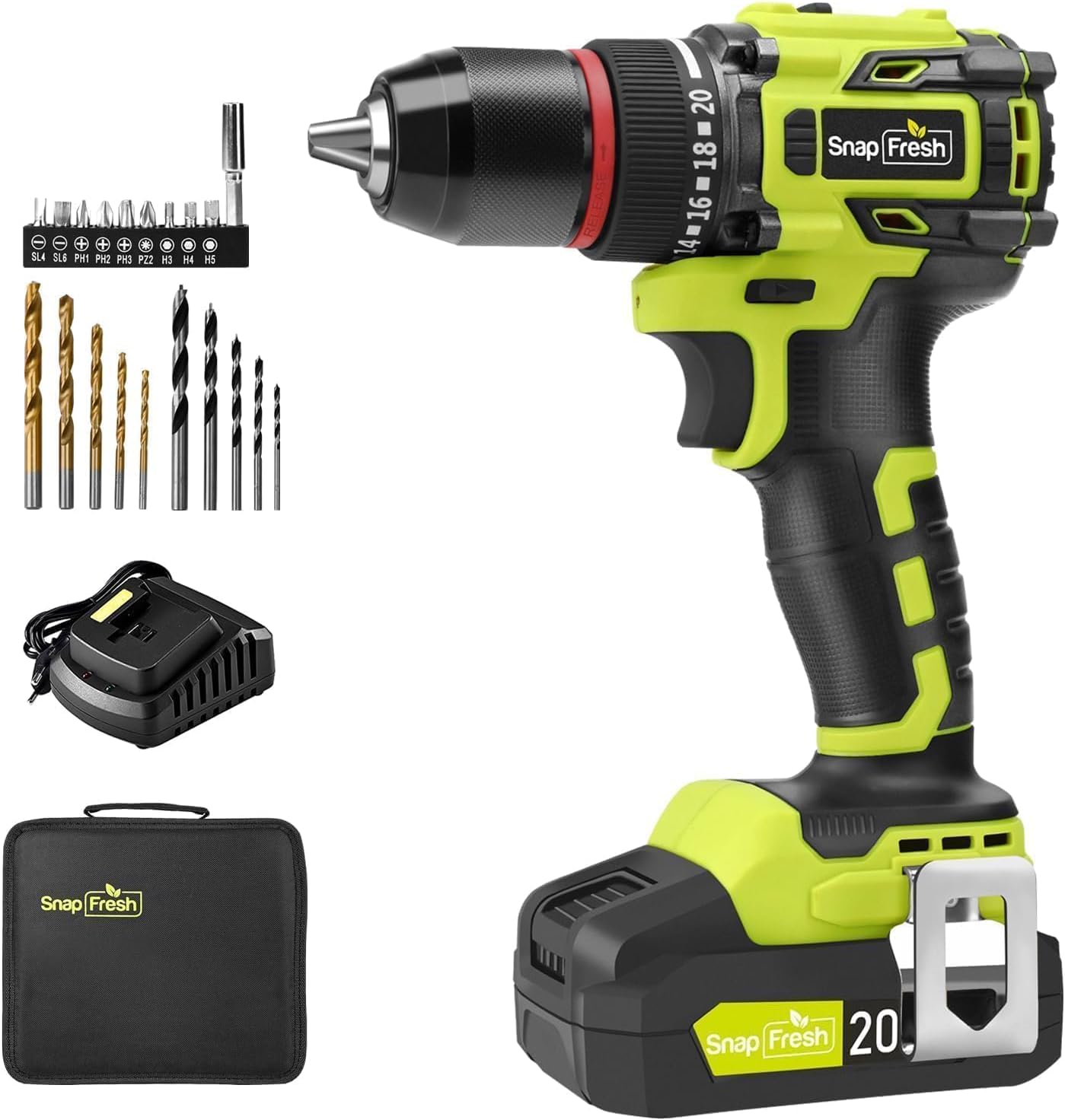 20V Cordless Drill Brushless
