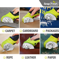 SnapFresh 4V Cordless Electric Mini Cutter (EC0601 Green)