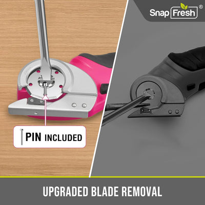 SnapFresh 4V Cordless Electric Mini Cutter (EC0601 Pink)