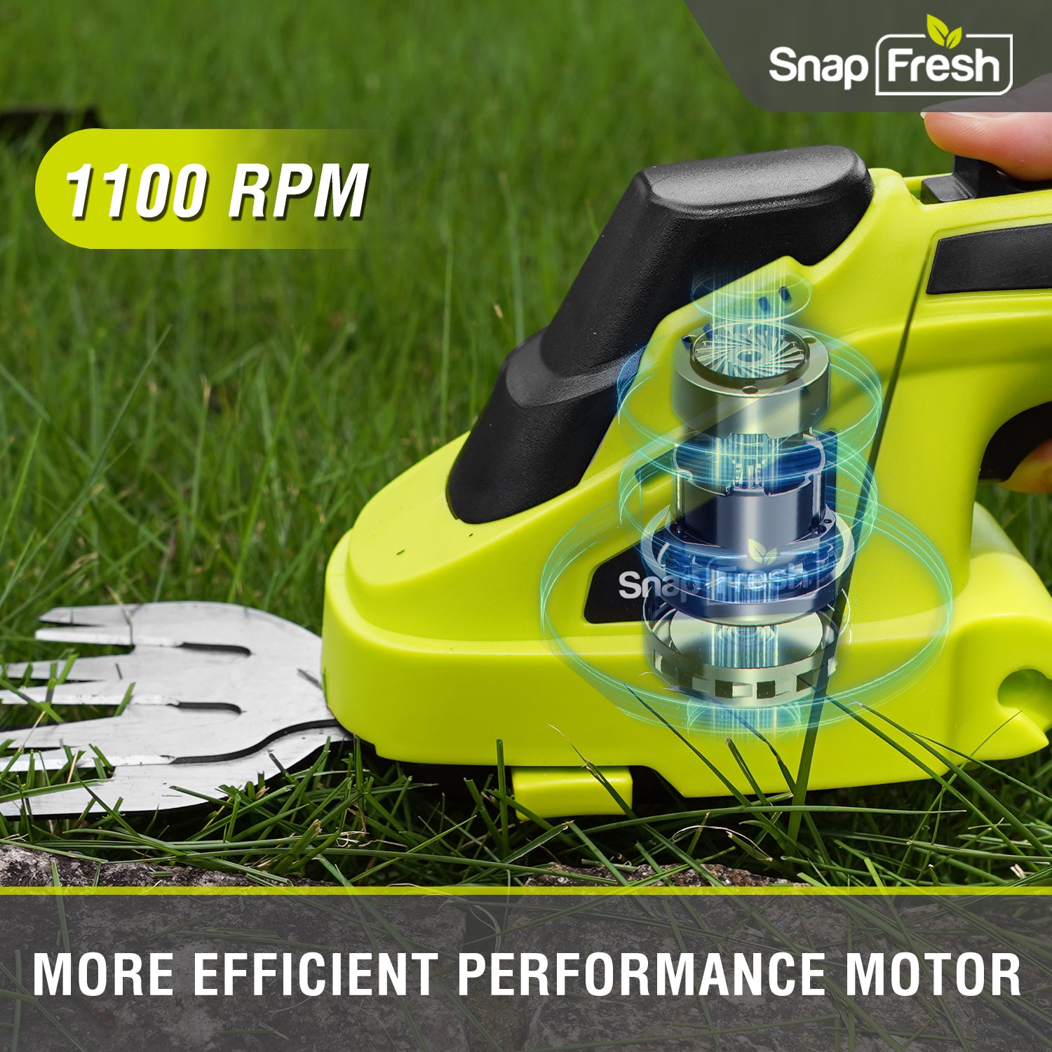 Cordless Shrubbery and Grass Shears, 7.2V - SnapFresh