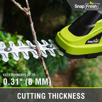 7.2V Cordless Shrubbery and Grass Shears (BBT-GT03 Green)