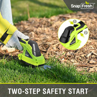 7.2V Cordless Shrubbery and Grass Shears (BBT-GT03 Green)