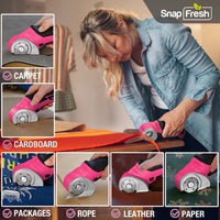 SnapFresh 4V Cordless Electric Mini Cutter (EC0601 Pink)
