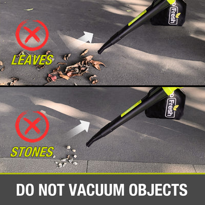 20V Cordless 2-in-1 leaf blower/Vacuum (130CFM/120MPH), 4.0Ah Li-ion Battery and Charger (BBT-YOR03)