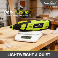 SnapFresh 12V Cordless Rotary Tool Kit